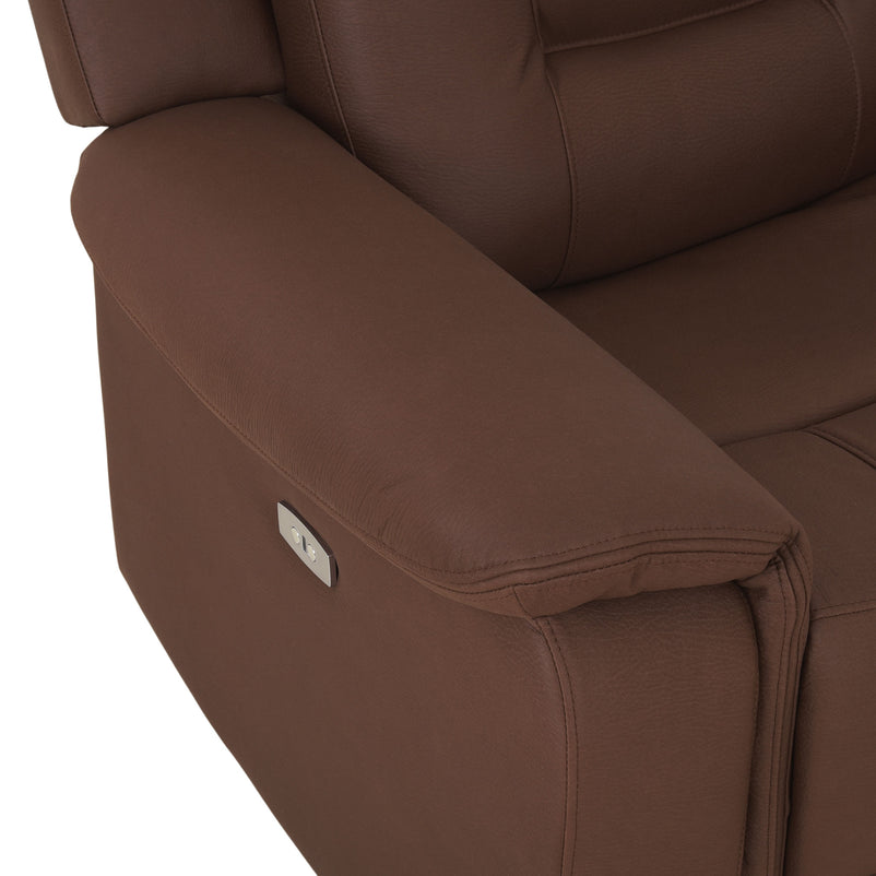 BRANDON Fotoliu, recliner electric, stofă