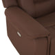 BRANDON Fotoliu, recliner electric, stofă