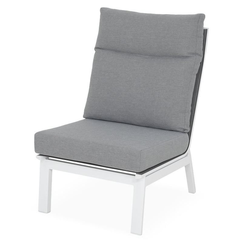 SALZBURG Set mobilier terasă/grădină, element colț și element central