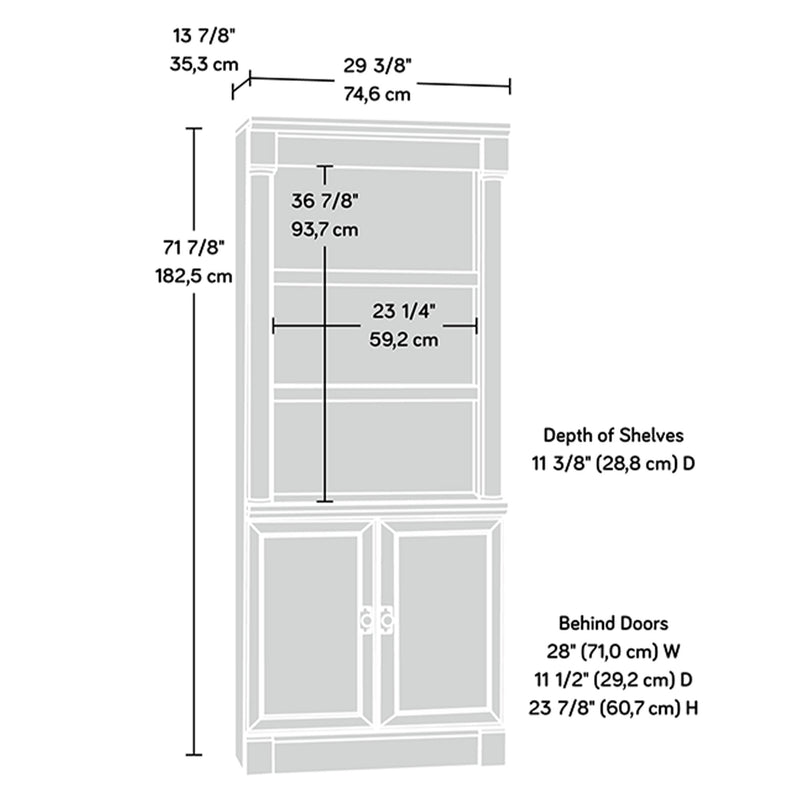 PALLADIA Etajeră, 2 uși