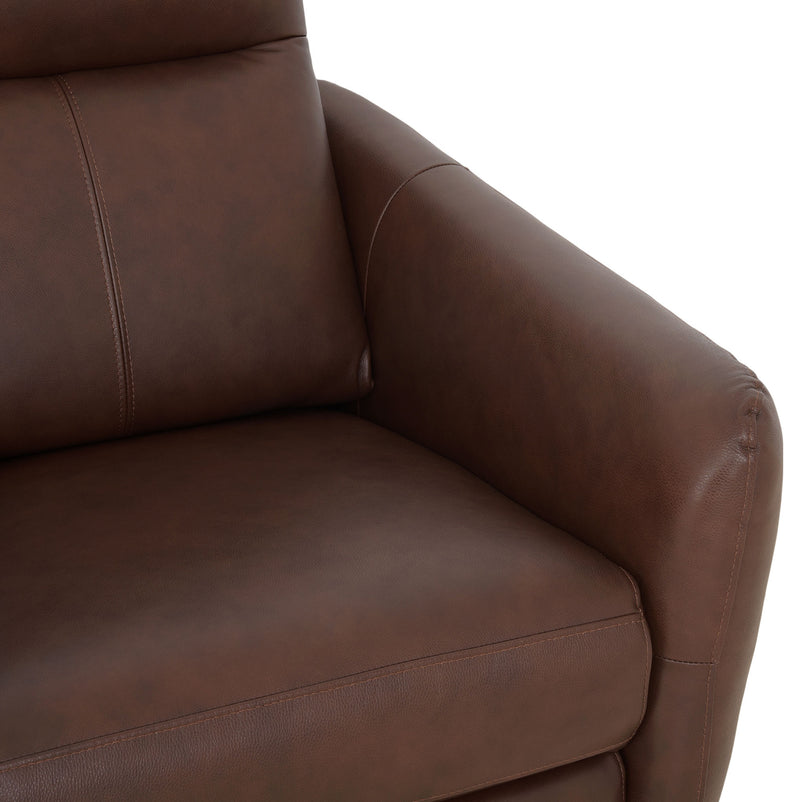 HILLSTON Fotoliu cu recliner electric, piele