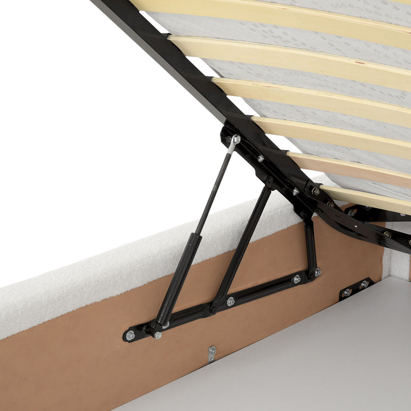 THALIA Pat tapițat, 160x200cm ,somieră rabatabilă și ladă depozitare incluse