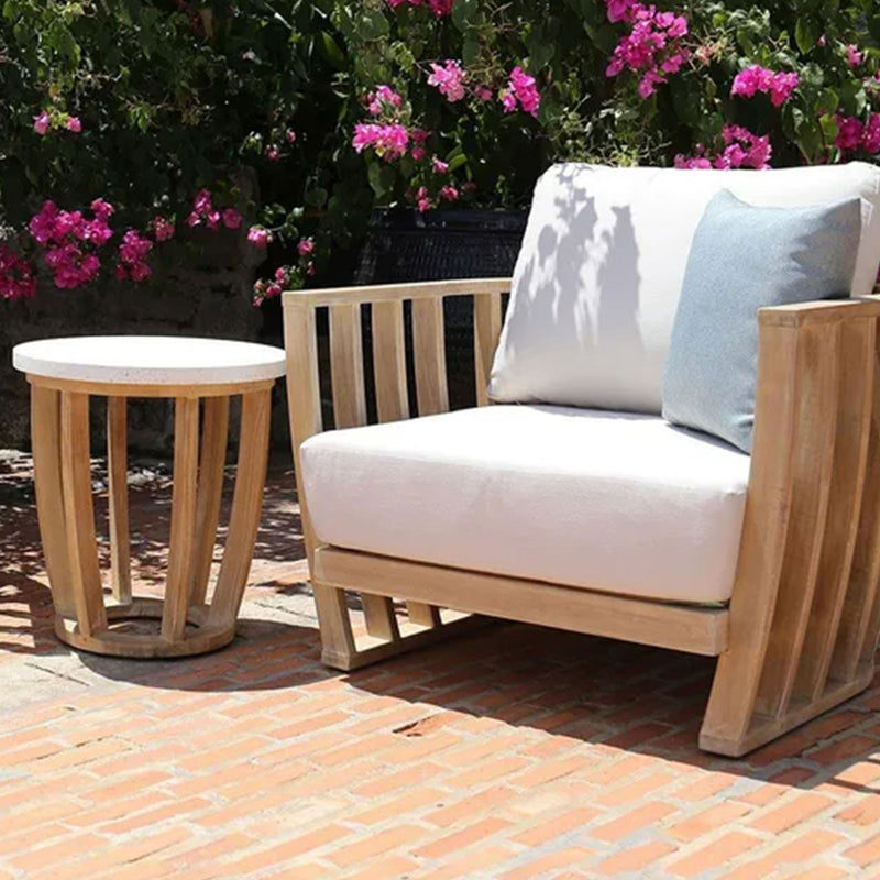 WOODLAND Set mobilier terasă/grădină, 2 fotolii și măsuță