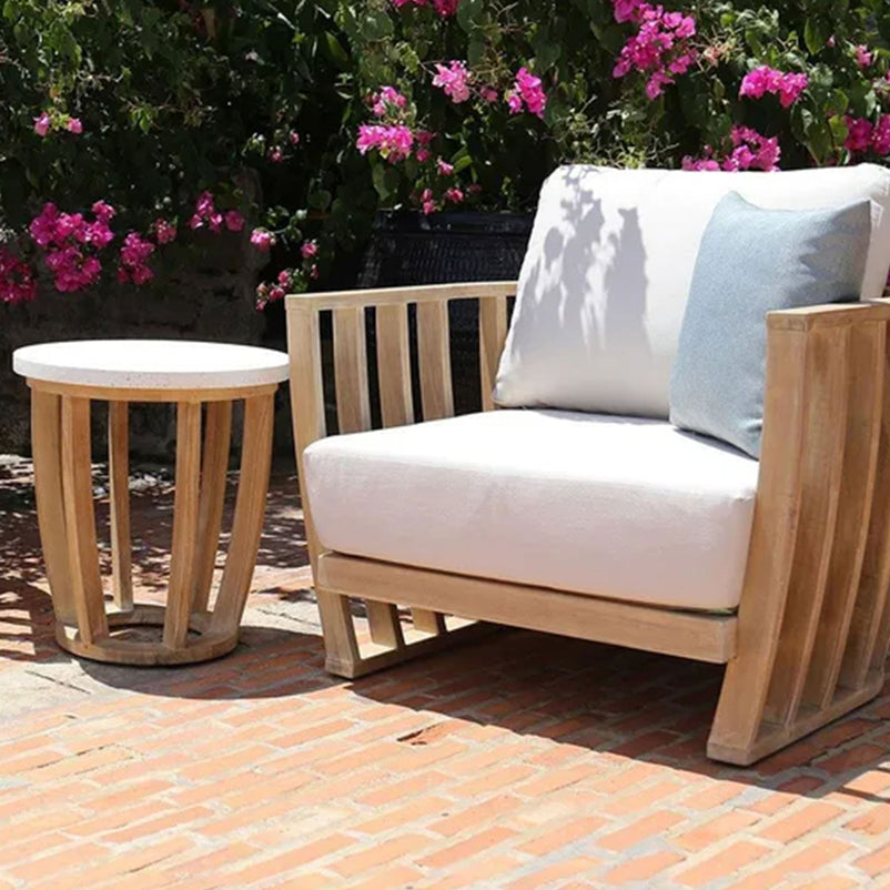 WOODLAND Set mobilier terasă/grădină, 2 fotolii și măsuță