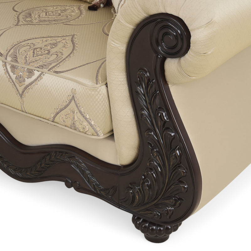 WINDSOR Canapea 2 locuri, 3 perne decorative incluse, stofă