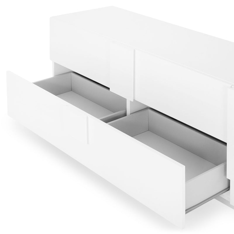 DEVON Comodă TV 1 ușă, 2 sertare