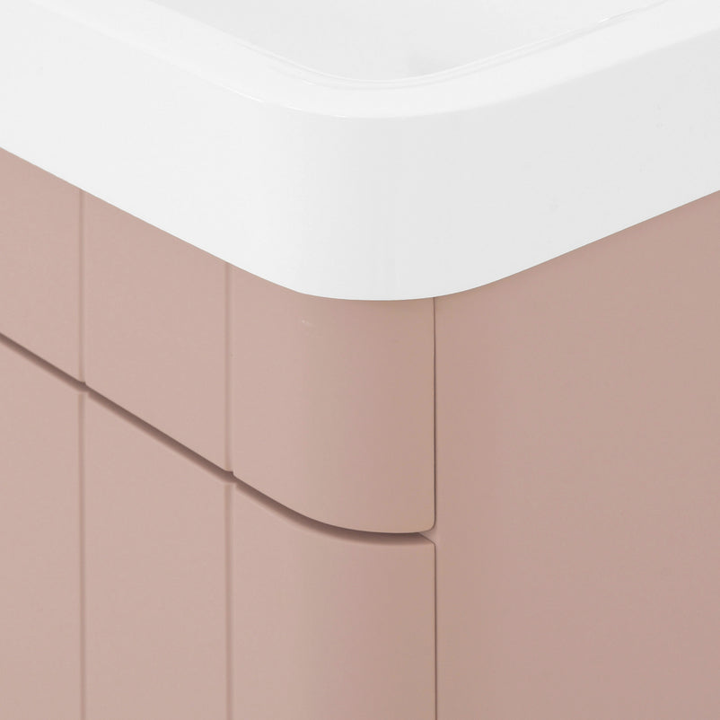 BLOOM Set mobilier baie, mască lavoar și lavoar