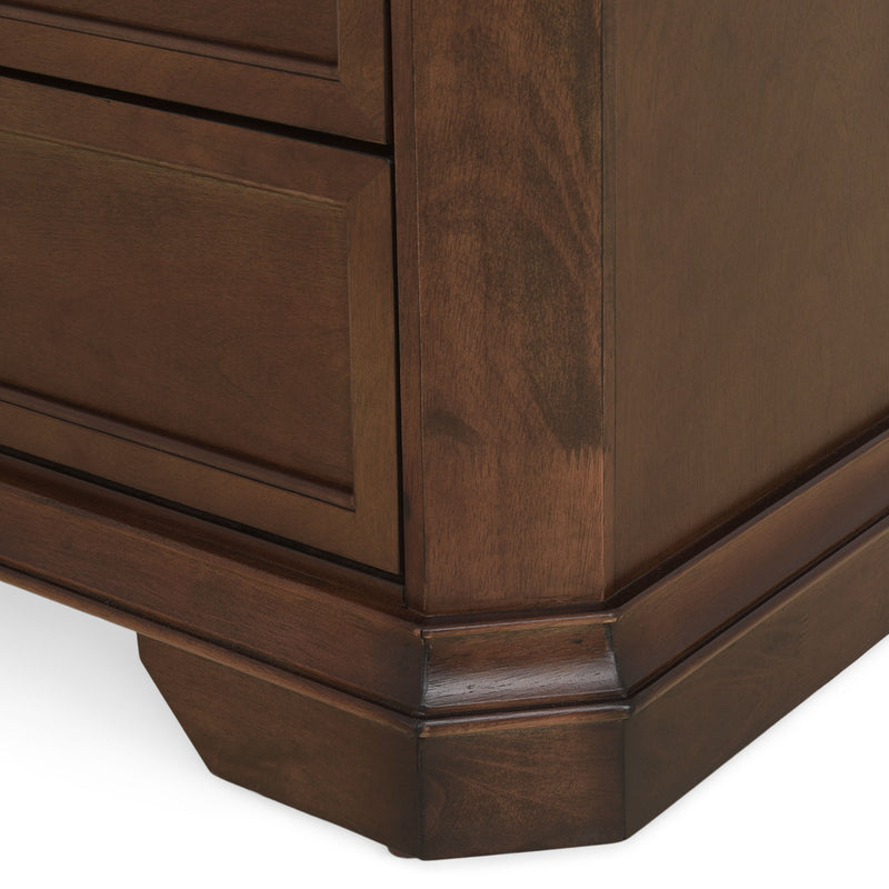 NOREGON Comodă 5 sertare