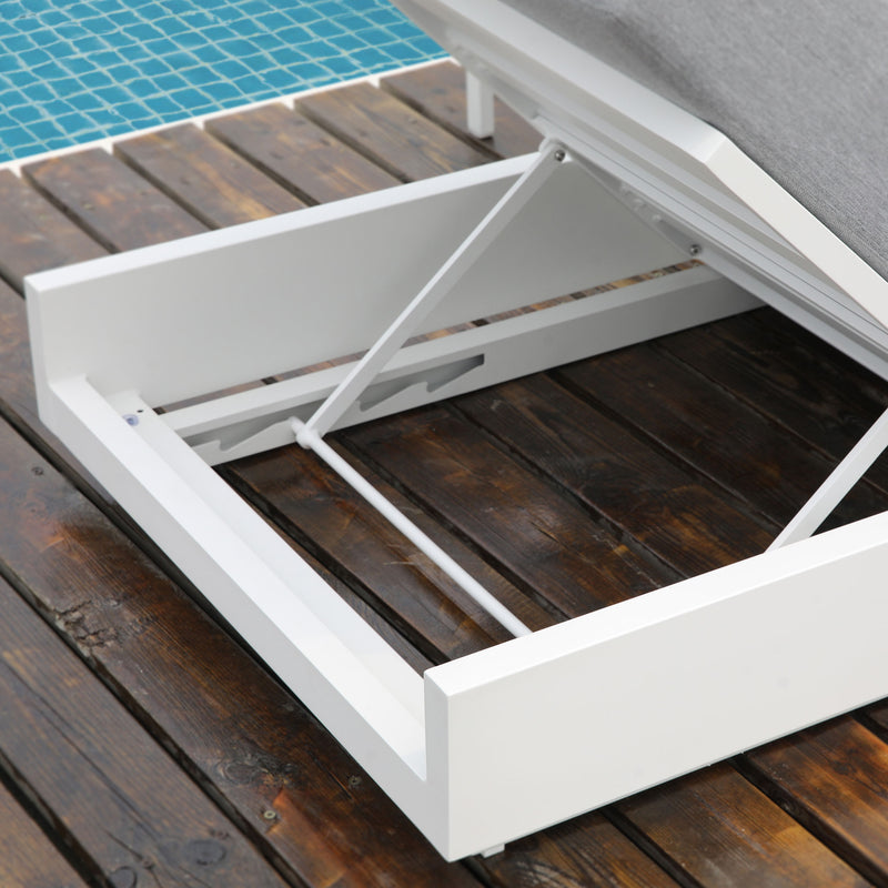 PRAGA Șezlong exterior