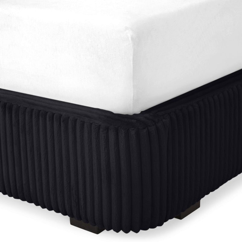 MARYANNE Pat tapițat, 160x200cm, ladă depozitare inclusă