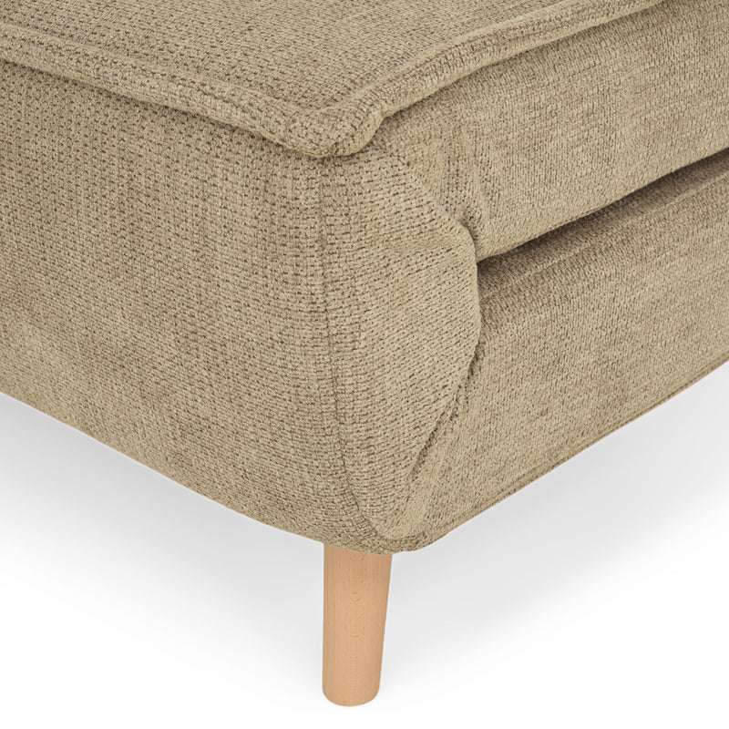 ULSTER Canapea 3 locuri, extensibilă, stofă