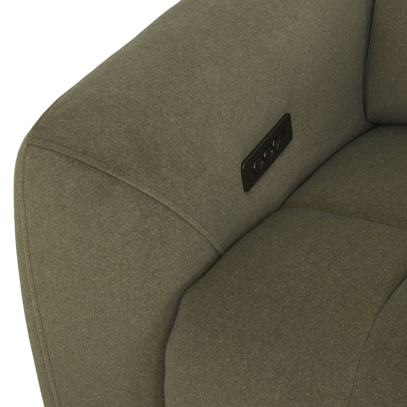 WISNER Fotoliu, recliner electric, mecanism electric tetieră, stofă