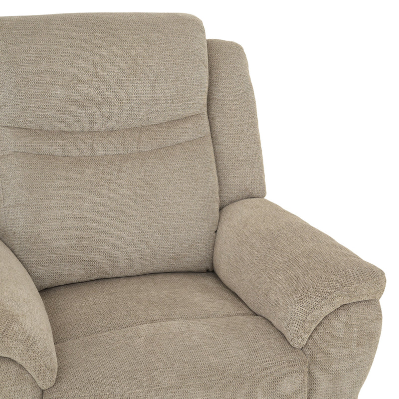 GEORGIA Fotoliu cu recliner manual, stofă