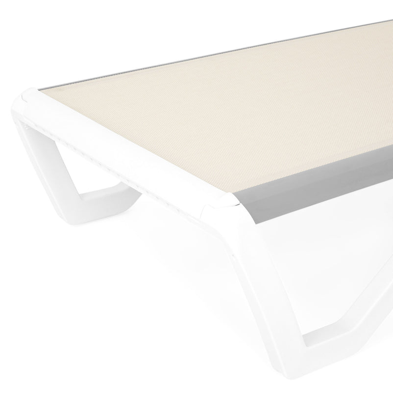 YATI Set mobilier terasă/grădină, 2 șezlonguri și măsuță