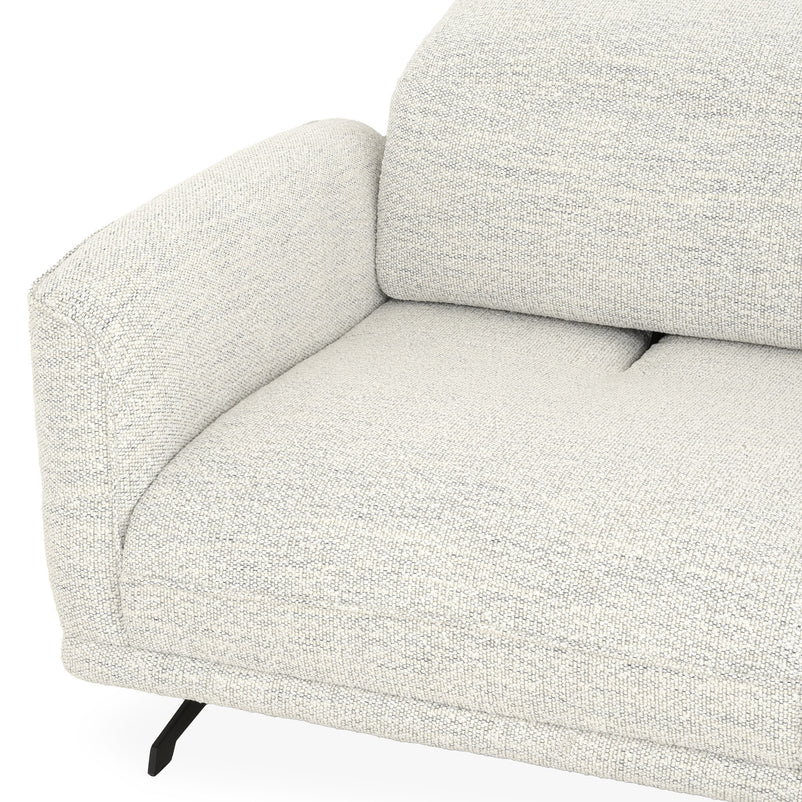 TAMWORTH Canapea 3 locuri, mecanism spătar și tetiere, stofă