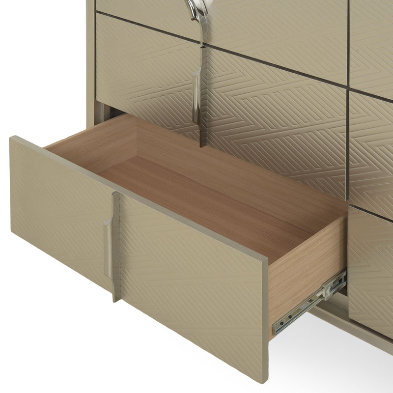 LINDELL Comodă 6 sertare