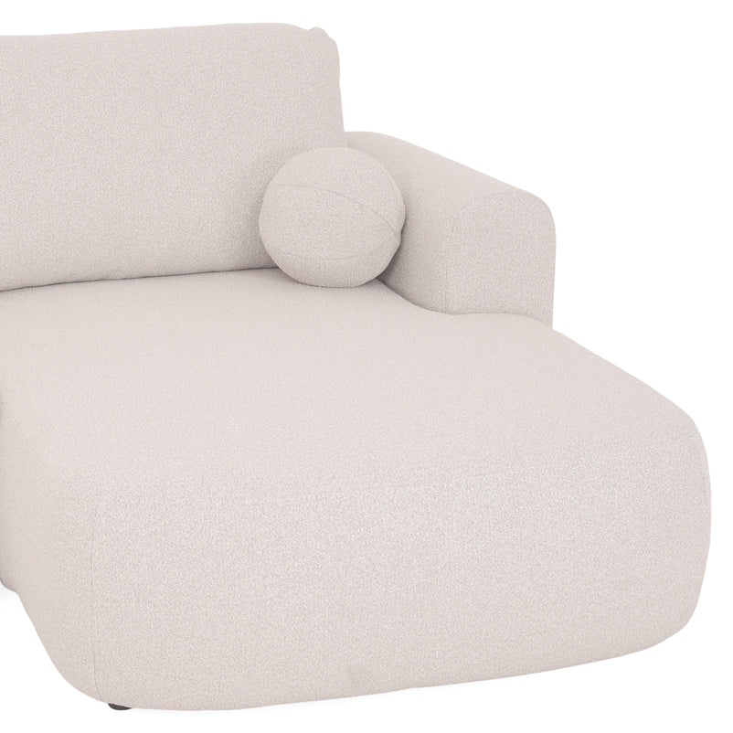 LAON Colțar extensibil, șezlong stânga/dreapta și ladă depozitare, stofă