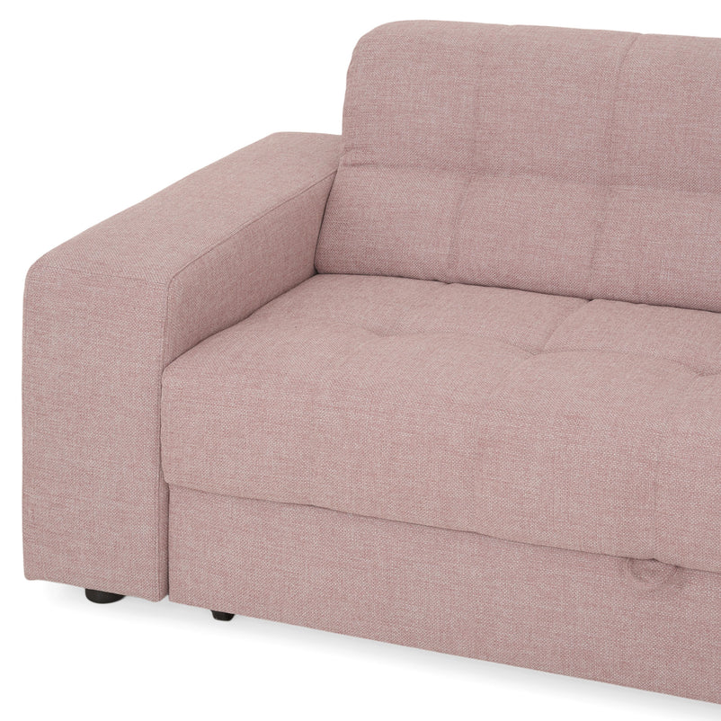 HAINES Colțar extensibil, șezlong stânga/dreapta, stofă