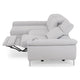 SOUND Colțar șezlong stânga/dreapta, 1 recliner electric și mecanism tetiere, stofă
