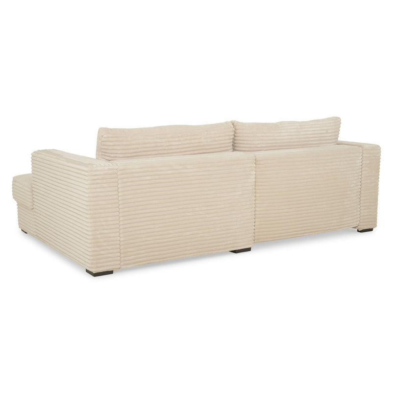 ERDING Colțar extensibil, șezlong stânga/dreapta și ladă depozitare, stofă