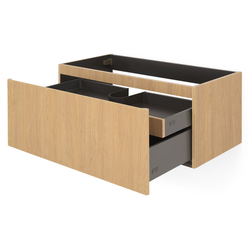 BRUNO Set mobilier baie, mască lavoar, dulap suspendat și lavoar