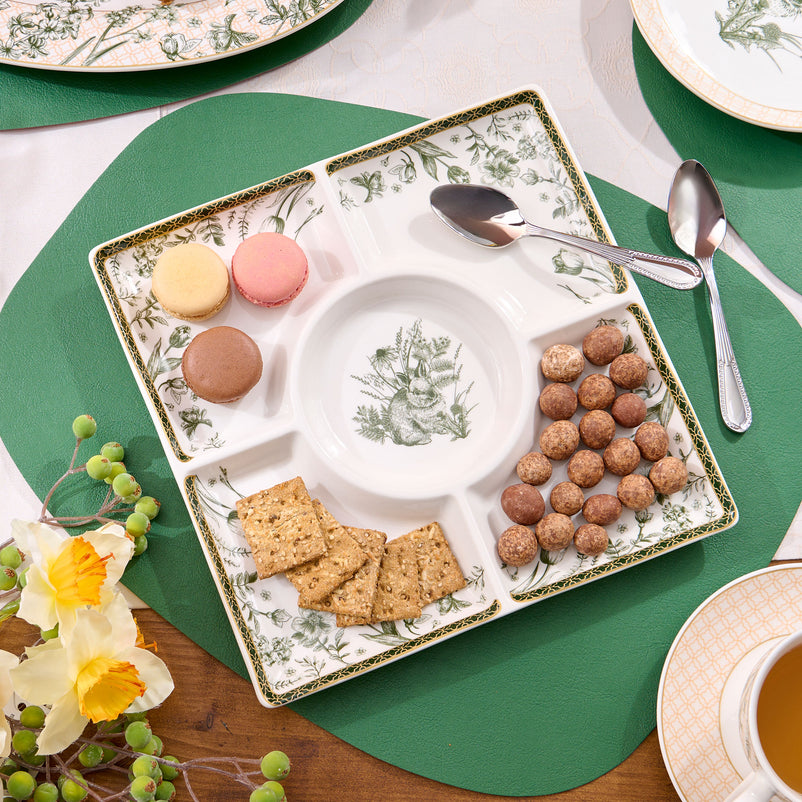 WINDSOR Platou servire, porțelan, L.25cm