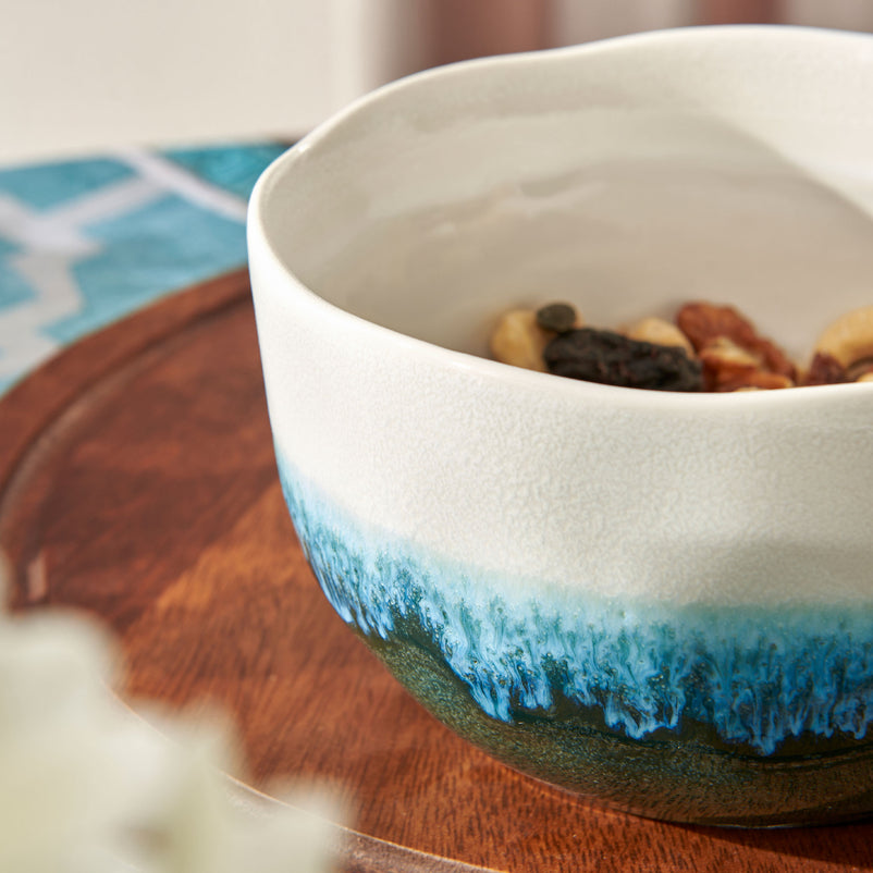 SHORELINE Bol individual, porțelan, D.15.5cm