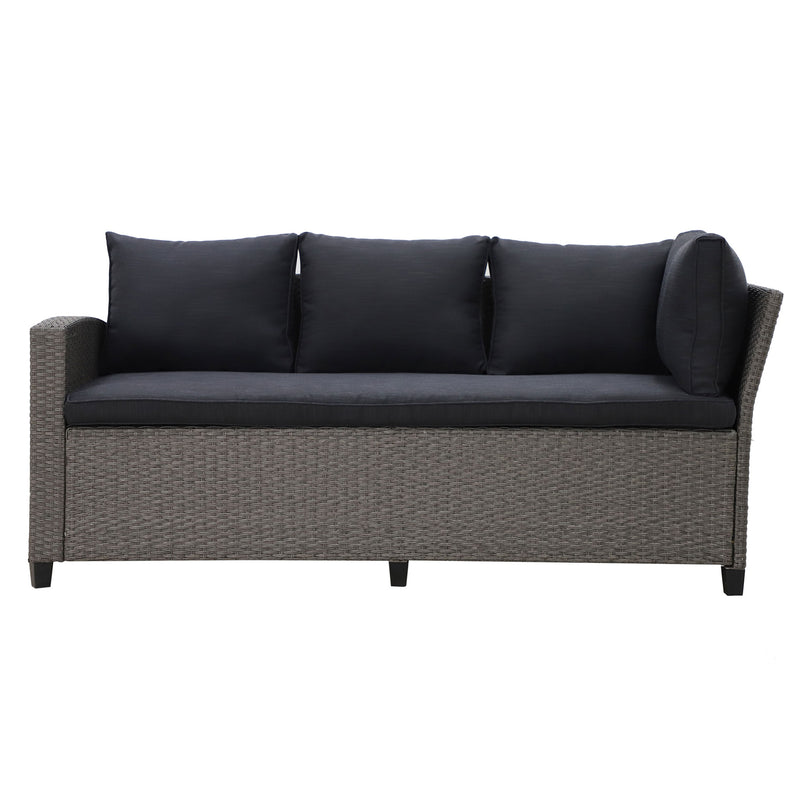 BAXTER Set mobilier terasă/grădină, colțar și masă