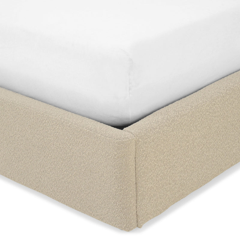 FULTON Pat tapițat, somieră rabatabilă și ladă depozitare incluse