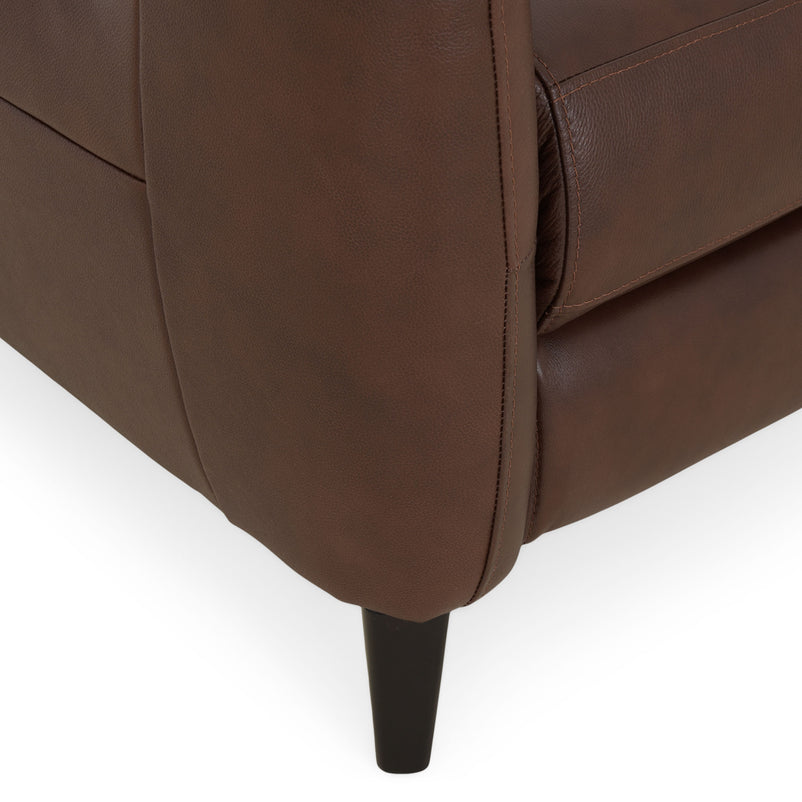 HILLSTON Fotoliu cu recliner electric, piele