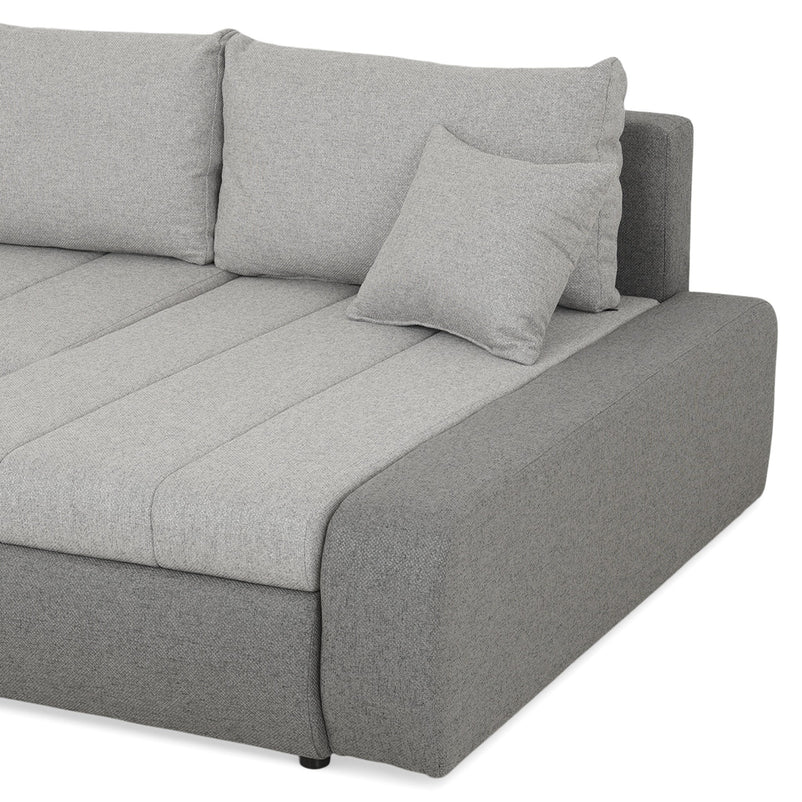 AURA Ansamblu colț extensibil stânga/dreapta, stofă