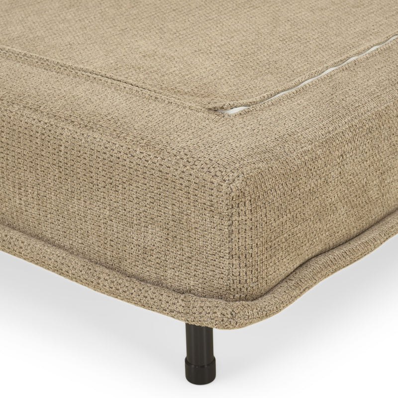 ULSTER Canapea 3 locuri, extensibilă, stofă