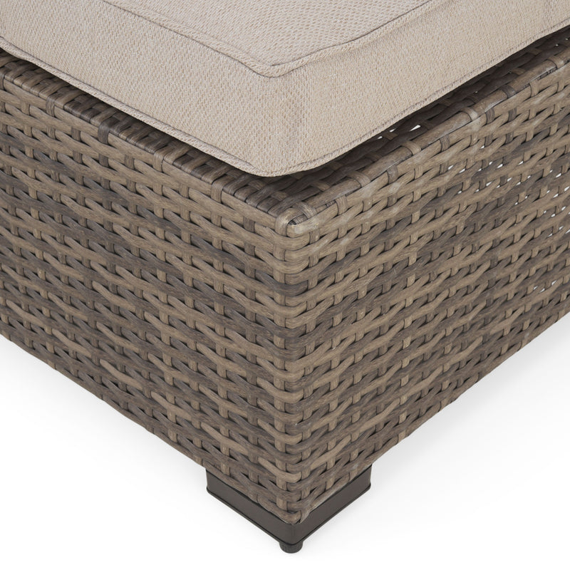 ELIAS Set mobilier terasă/grădină, colțar și măsuță