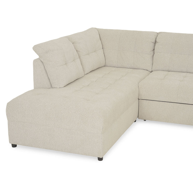 CLOUD Colțar extensibil, șezlong stânga/dreapta, stofă