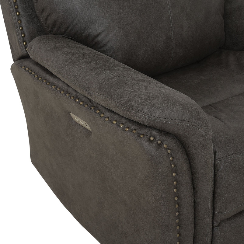 CROWSON Fotoliu, recliner electric, stofă