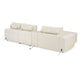 NEW JERSEY Colțar cu șezlong electric stânga/dreapta, 1 recliner electric, tetiere reglabile, USB, consolă depozitare, stofă