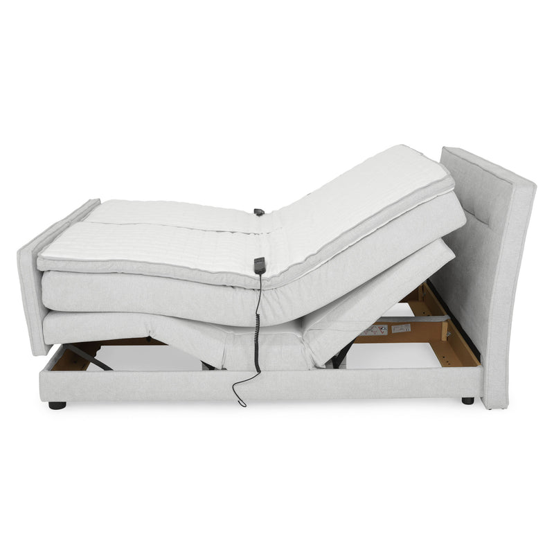 PHIMAN Pat tapițat electric, 180x200cm, saltea inclusă