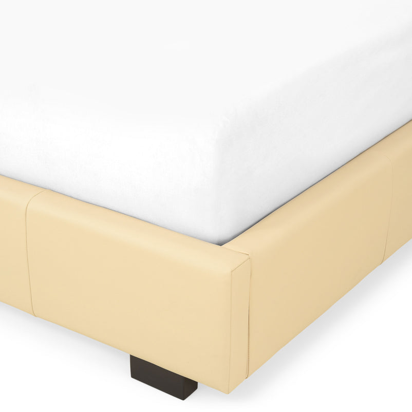 PATIO Pat tapițat, 160x200cm, somieră și ladă depozitare incluse