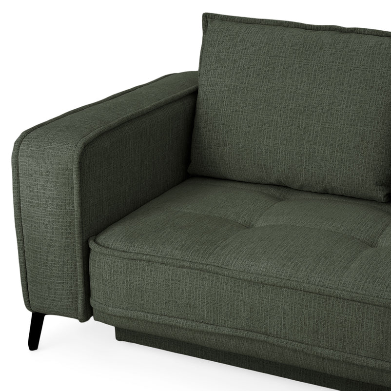 CHOLET Colțar extensibil, șezlong stânga/dreapta, ladă depozitare, stofă