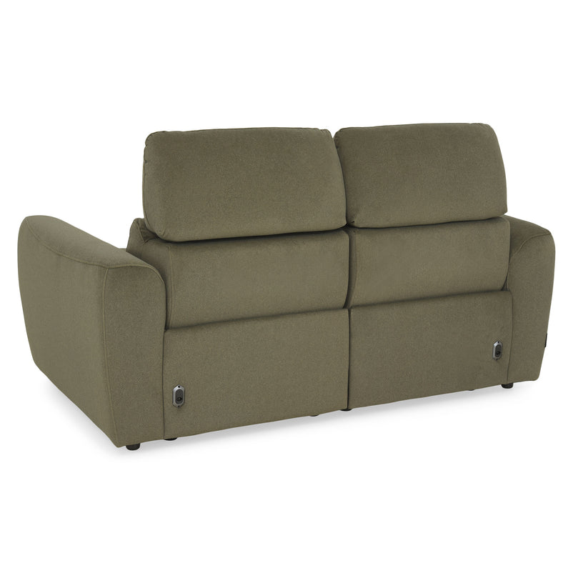 WISNER Canapea 2 locuri, 2 reclinere electrice, mecanism electric tetiere, stofă