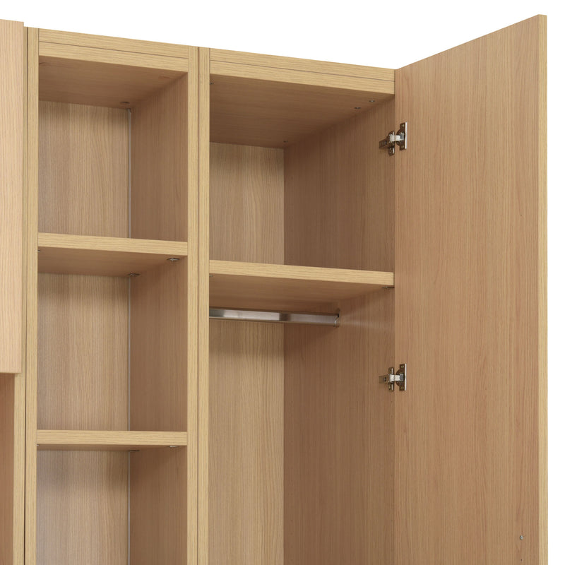 COMPACT Dressing 9 uși, spațiu TV