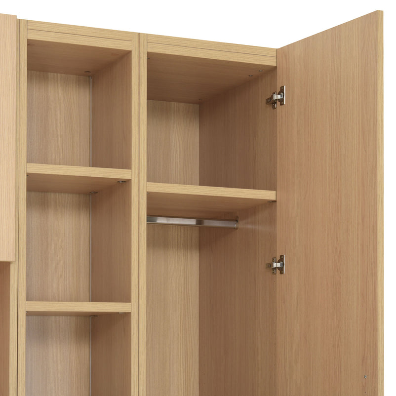 COMPACT Dressing 9 uși, spațiu TV