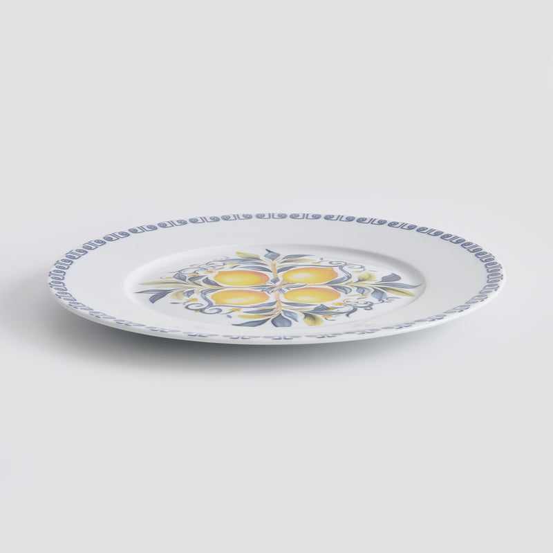 LEMONS Set veselă, porțelan, 24 piese