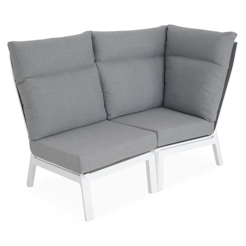 SALZBURG Set mobilier terasă/grădină, colțar și masă