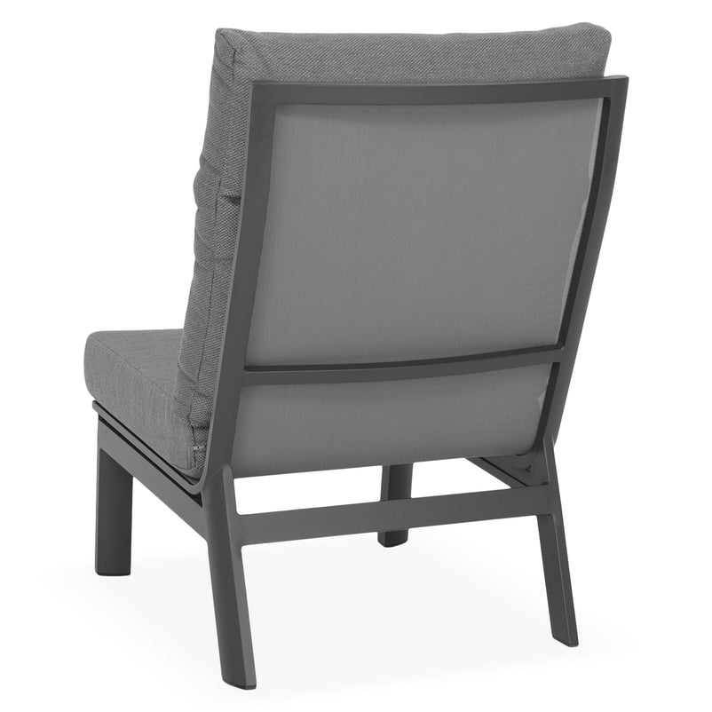 SALZBURG Set mobilier terasă/grădină, element colț și element central