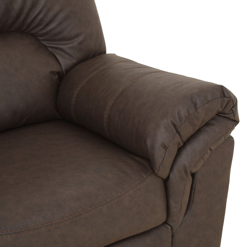 PERRIN Fotoliu cu recliner și balans, stofă