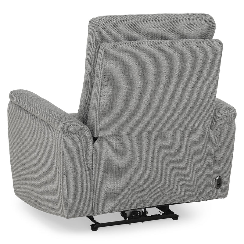 BARTON Fotoliu cu recliner electric, stofă