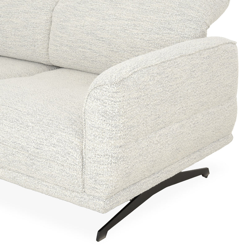 TAMWORTH Canapea 3 locuri, mecanism spătar și tetiere, stofă