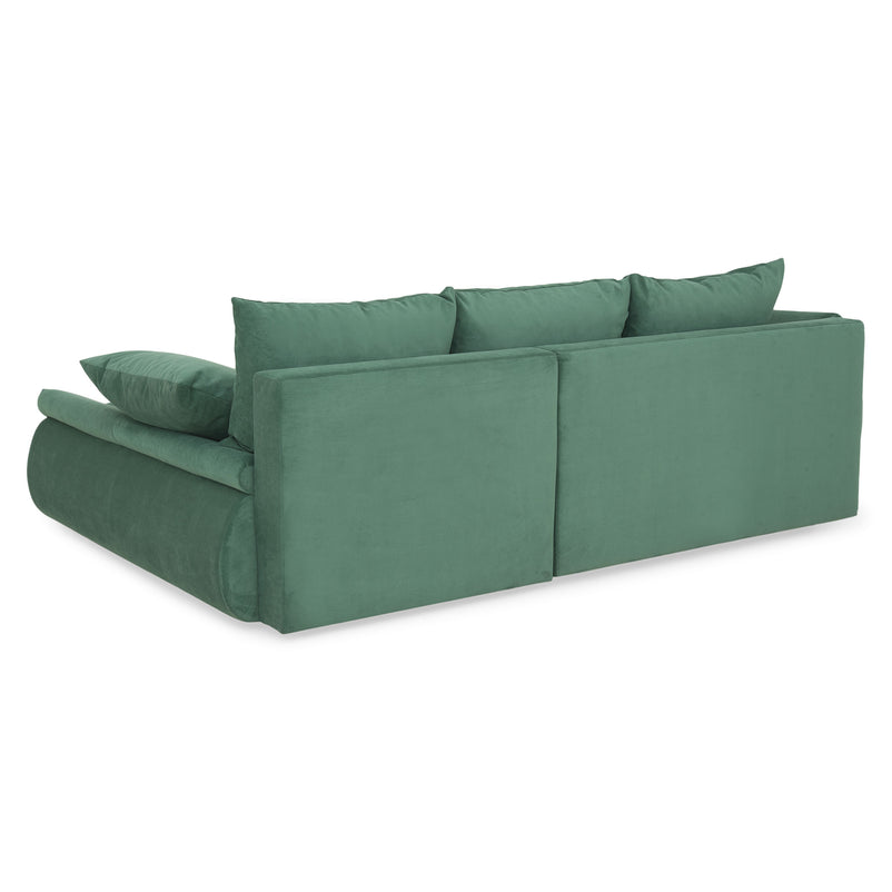 MINIDIAZ Canapea extensibilă, șezlong stânga/dreapta, stofă