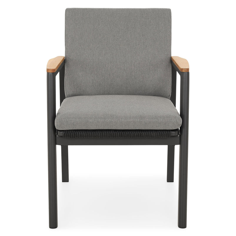 CARSON/REYNE Set mobilier terasă/grădină, 6 scaune și masă